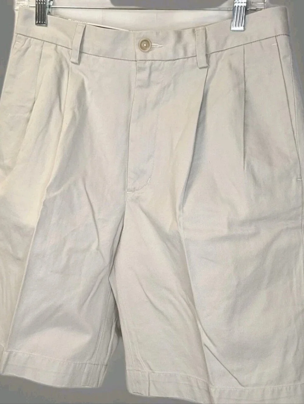 Vtg O3 Banana Republic Smithfield Khaki Chino Shorts 30 32/9